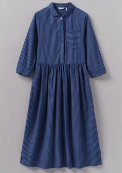 Women TOAST Dresses*Stripe Poplin Shirt Dress