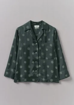 Women TOAST Shirts|Tops & Tees*Sun and Moon Jacquard Shirt