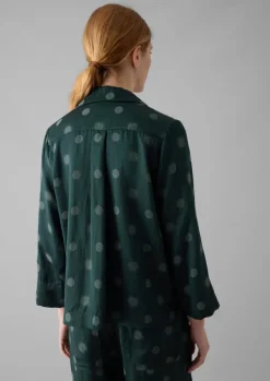 Women TOAST Shirts|Tops & Tees*Sun and Moon Jacquard Shirt