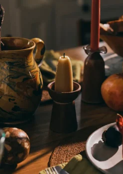 TOAST Decorative Pieces|Ceramics*SZ Ceramics Pillar Candle Holder