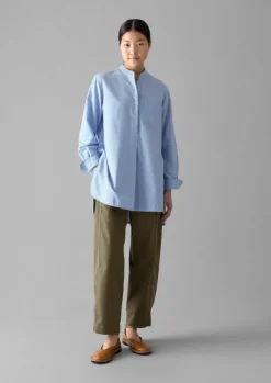 Women TOAST Workwear|Shirts*Taro Cotton Oxford Long Shirt
