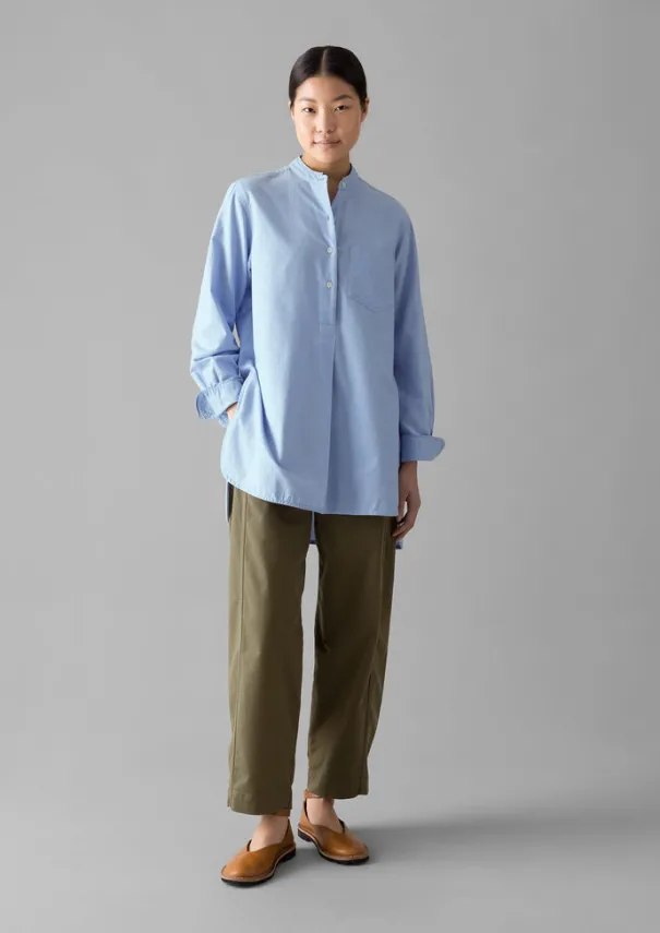 Women TOAST Workwear|Shirts*Taro Cotton Oxford Long Shirt