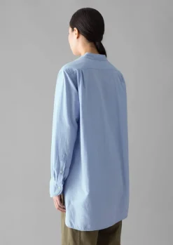 Women TOAST Workwear|Shirts*Taro Cotton Oxford Long Shirt