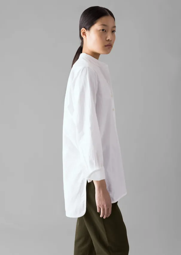 Women TOAST Workwear|Shirts*Taro Cotton Oxford Long Shirt