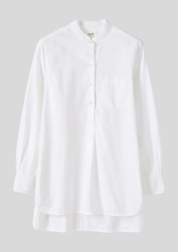Women TOAST Workwear|Shirts*Taro Cotton Oxford Long Shirt