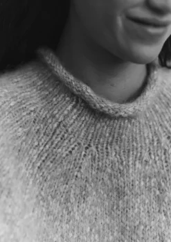 Women TOAST Jersey|Loungewear*Textured Cotton Alpaca Sweater