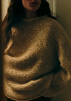 Women TOAST Jersey|Loungewear*Textured Cotton Alpaca Sweater