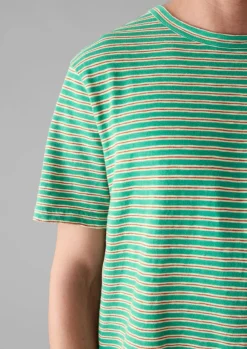 TOAST Tops & Tees*Theo Organic Cotton Stripe Short Sleeve Tee