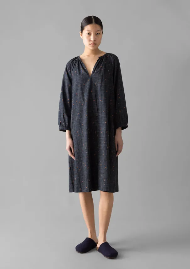 Women TOAST Nightwear|Loungewear*Trellis Floral Block Print Nightdress