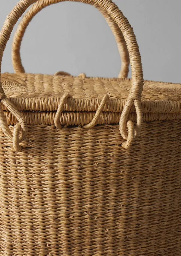 TOAST Baskets*Veta Vera Grass Picnic Basket