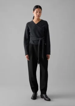 Women TOAST Knitwear*V-Neck Wool Wrap Cardigan