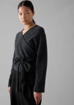 Women TOAST Knitwear*V-Neck Wool Wrap Cardigan