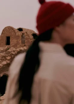 Women TOAST Hats, Scarves & Gloves*Waffle Stitch Wool Beanie