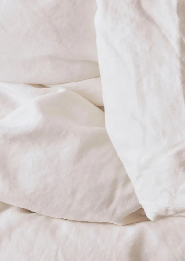 TOAST Textiles|Bed Linen*Washed Linen Cotton Duvet Cover