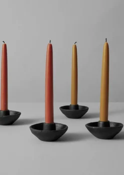 TOAST Candles & Holders*Wax Atelier Set of Four Dinner Candles
