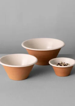 TOAST Kitchen|Tableware*Willow Pottery Nesting Bowls
