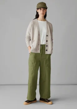 Women TOAST Cashmere|Knitwear*Wool Cashmere Boxy Cardigan