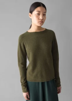 Women TOAST Knitwear*Wool Cashmere Neat Sweater