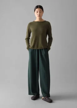 Women TOAST Knitwear*Wool Cashmere Neat Sweater