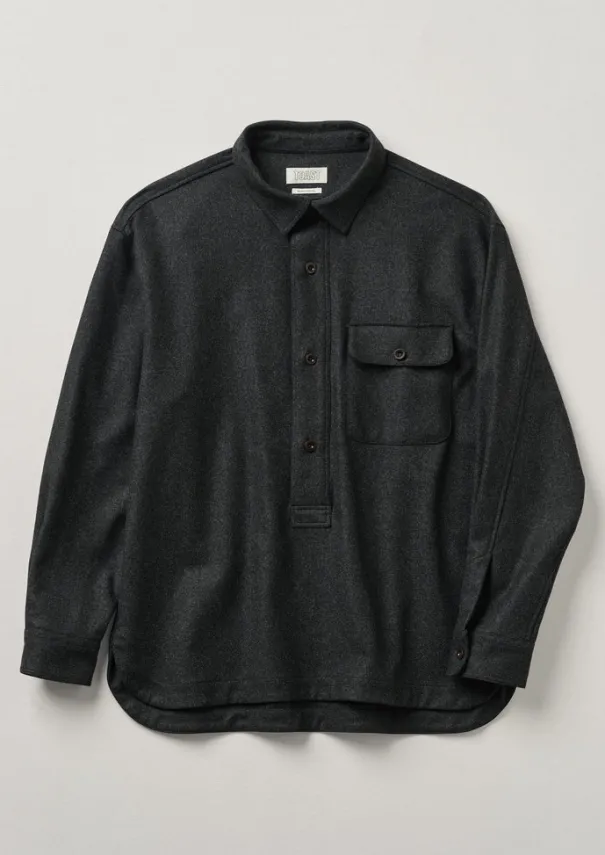 TOAST Shirts*Wool Cashmere Overshirt