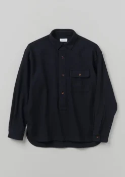 TOAST Shirts*Wool Cashmere Overshirt