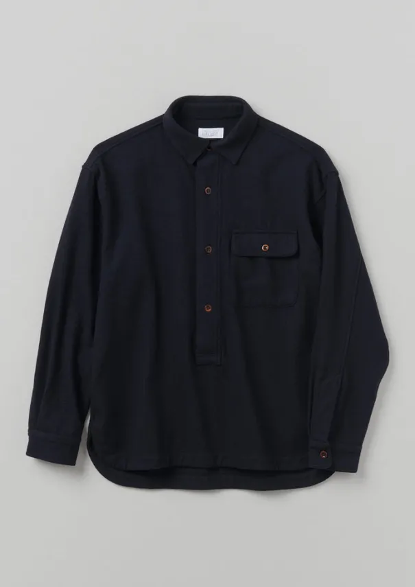 TOAST Shirts*Wool Cashmere Overshirt