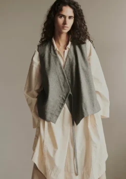 Women TOAST Coats & Jackets*Wool Flannel Sleeveless Jacket