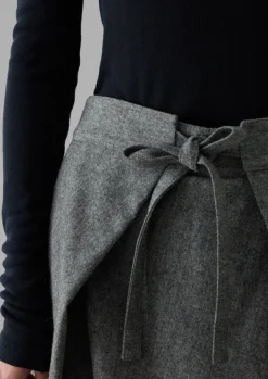 Women TOAST Skirts|Trousers*Wool Flannel Tie Front Culottes