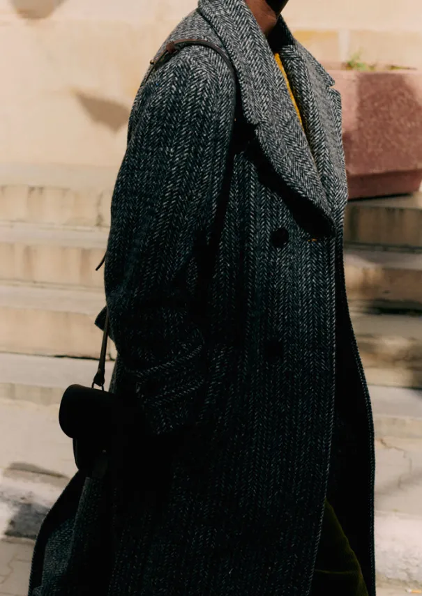 Women TOAST Coats & Jackets*Wool Herringbone Belted Coat