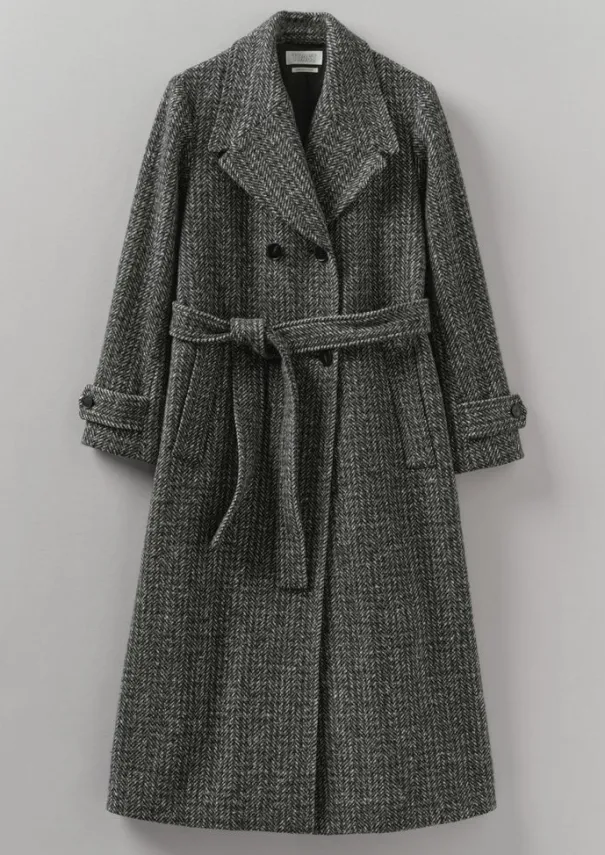 Women TOAST Coats & Jackets*Wool Herringbone Belted Coat